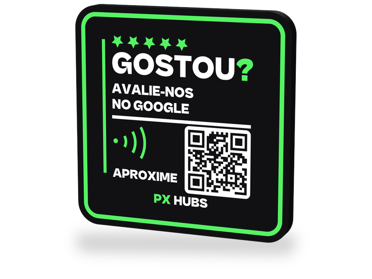 PX Review Wall — placa de parede